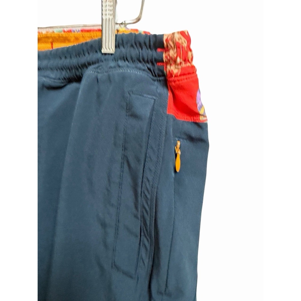 Birddogs Mens Shorts Boom Boomstick Blue Red Tropical Lined Gym Short Sz Large - Picture 3 of 5